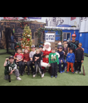 Santa and the Kids